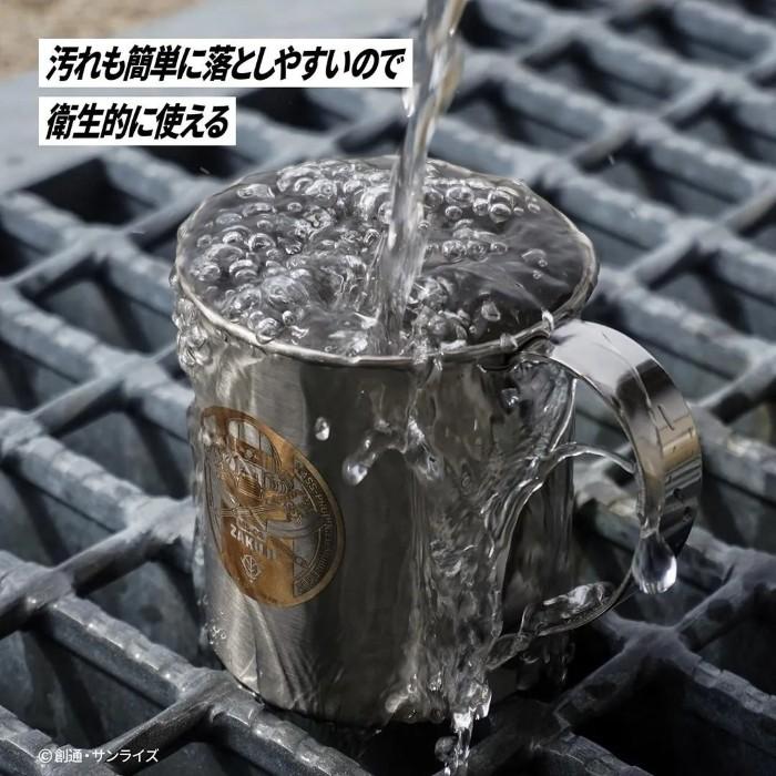ステンレスマグカップ 300ml ザクIIモデル G-403 機動戦士ガンダム コップ タフ 丈夫 アウトドア キャンプ 登山 食器 軽量 高耐久 日本製 新潟県燕市 バレンタイ |  | 05