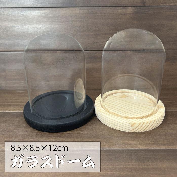 ガラスドーム ディスプレイ ケース 硝子 オブジェ 飾る 保護 ショー