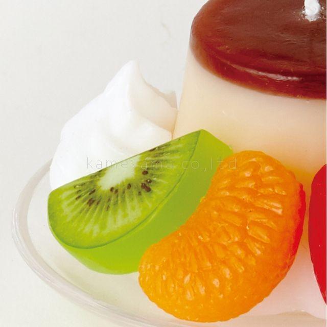 プリンアラモード キャンドル プリン バレンタイン ホワイトデー カメヤマローソク 本物そっくり お盆 お供え |  | 05