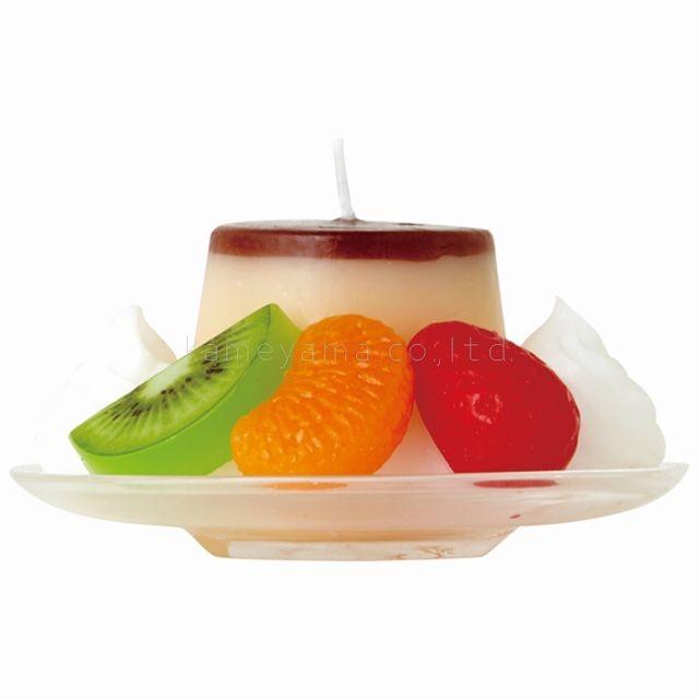 プリンアラモード キャンドル プリン バレンタイン ホワイトデー カメヤマローソク 本物そっくり お盆 お供え |  | 06