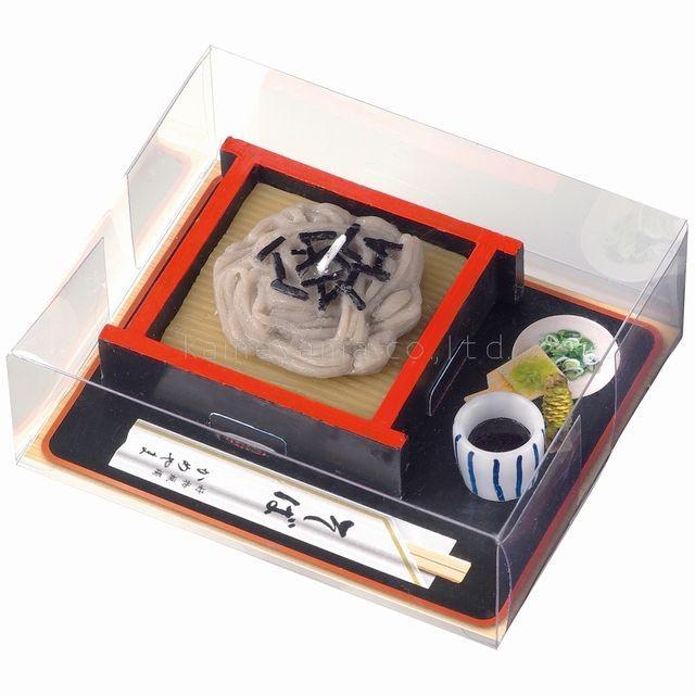 ざるそばキャンドル カメヤマローソク 故人の好物シリーズ ローソク そばちょこ 買いまわり 墓参り 仏前 仏壇 喪中見舞い 贈り物 ろうそく 父の日 | 