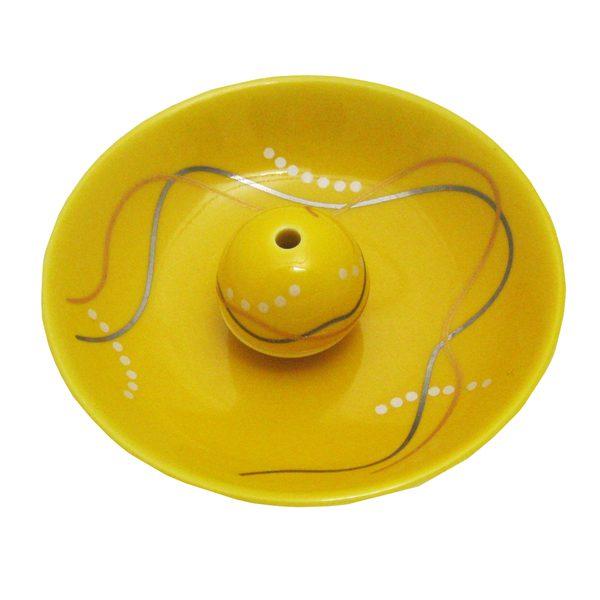 華かんざし 香立付香皿 日本製 有田焼 全5色 薫寿堂 お香立て 線香立て インセンスホルダー 伝統色 小物入れ 薄紅 白妙 黄釉 新緑 漆黒 推しカラー 上品 高級感 |  | 11