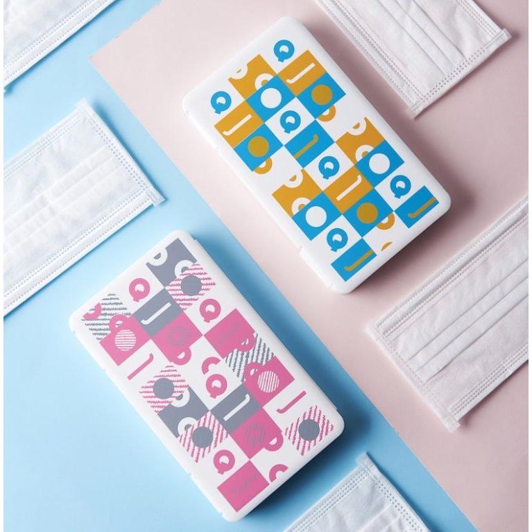 即納 マスクケース 持ち運び ハードケース マスク 8枚〜10枚 収納 携帯 携帯ケース 保管 軽量 かわいい おしゃれ プラスチック ポリプロピレン メール便送料無料 |  | 02