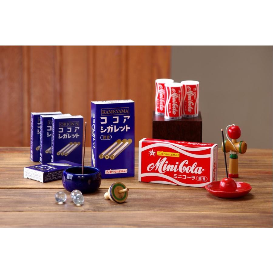 ココアシガレット 線香 ミニ寸 オリオン 50g 19分 駄菓子 カメヤマ