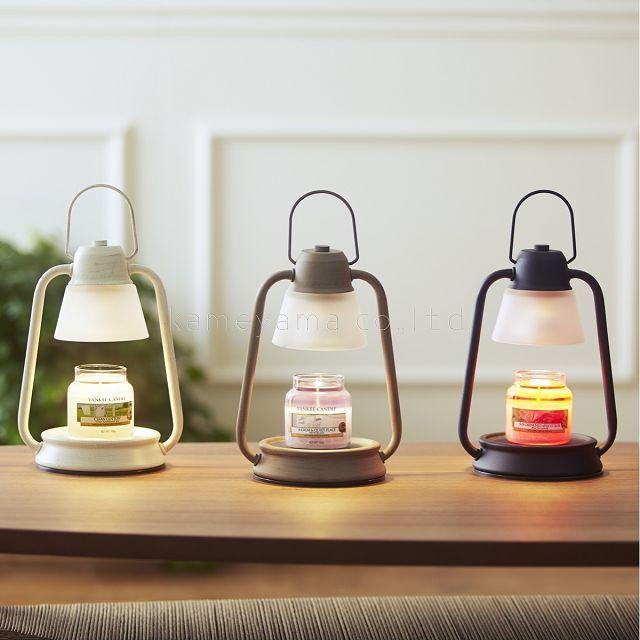 選べる３色 キャンドルウォーマーランプミニ 香る照明 替用電球１個付き アロマキャンドル ヤンキーキャンドル エレベーションジャー アウトドア | 