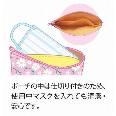 マスクポーチ 日本製 柴犬 ピンク マスクケース 布製 柴だるま メイクポーチ 小物入れ 通帳ケース バッグインバッグ 袋 洗濯OK 抗菌 制菌 防臭 消臭 |  | 02
