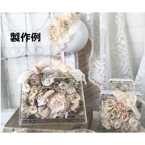 Hacocoro Bellissimo ベリッシモ クリア バッグ型 HC104CL パッケージ付き プロフーモ インテリア ケース フラワー 花 花器 ギフト 小物入れ ハンドメイド |  | 01