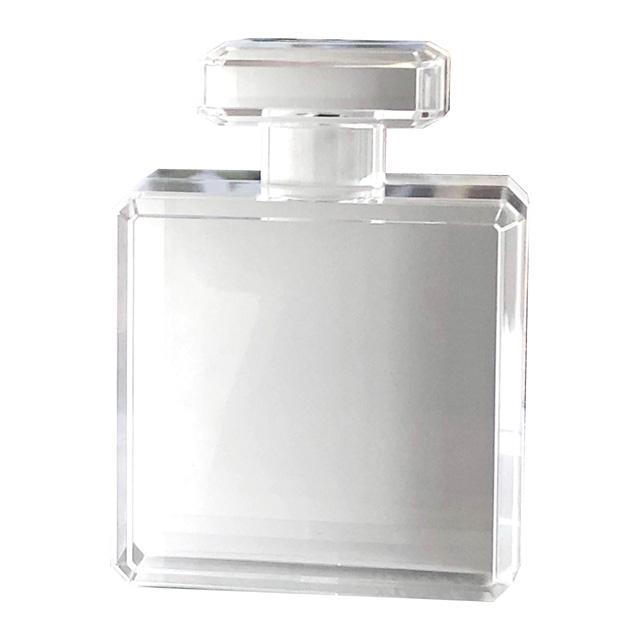 プロフーモ ホワイト Hacocoro インテリア 香水瓶型 ケース 雑貨 オシャレ フラワー 花 花器 ギフト アクセサリー 小物入れ 手づくり ハンドメイド プリザーブド | 