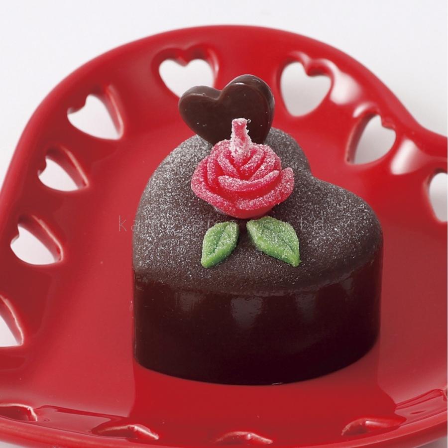 スイーツキャンドル ハートショコラ ギフト プレゼント インテリア カメヤマ  香り付き バレンタインデー バレンタイン | 