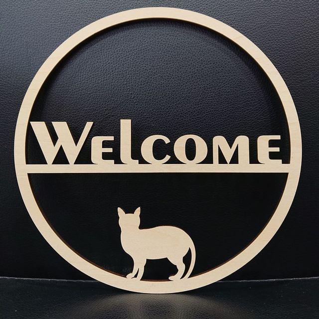 木製 ウエルカム 玄関 おしゃれ 飾り 店先 ウェルカム ボード