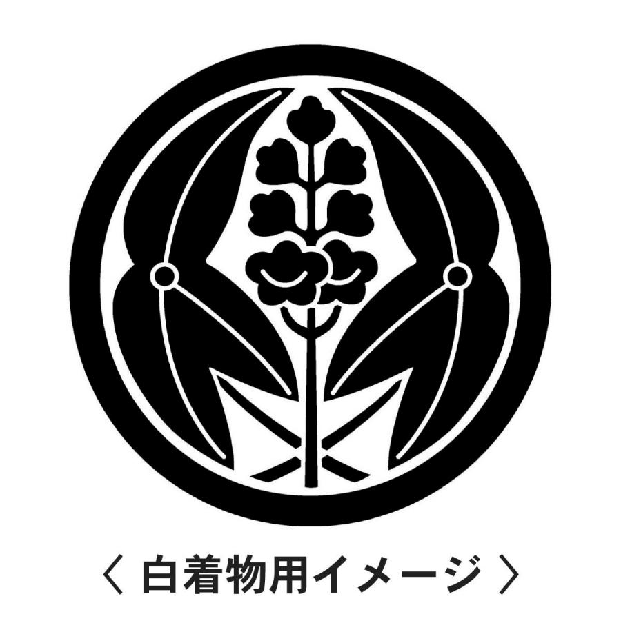 【 丸に抱き沢潟 紋 】6枚入(布製のシール)羽織や着物に貼る家紋シール。男性 女性 留袖 黒紋付 白.黒地用 男の子着物用 七五三 お宮参り 貼り紋 |  | 01