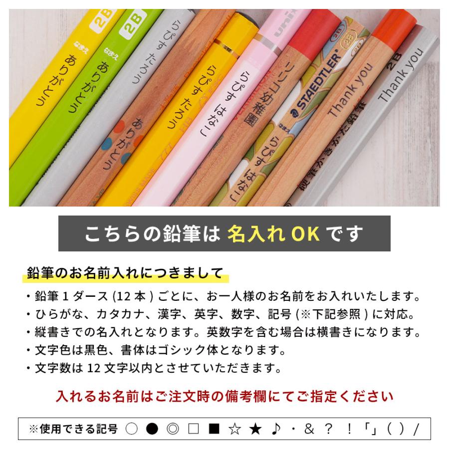 鉛筆 名入れ かきかた鉛筆 みどりのもの2B ステッドラー