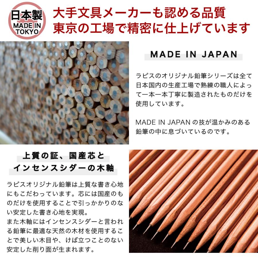 鉛筆 名入れ ベイクドカラー鉛筆 2B 赤鉛筆 赤青鉛筆 卒園 記念品 入学祝い オリジナル えんぴつ 木目 ウッド |  | 07