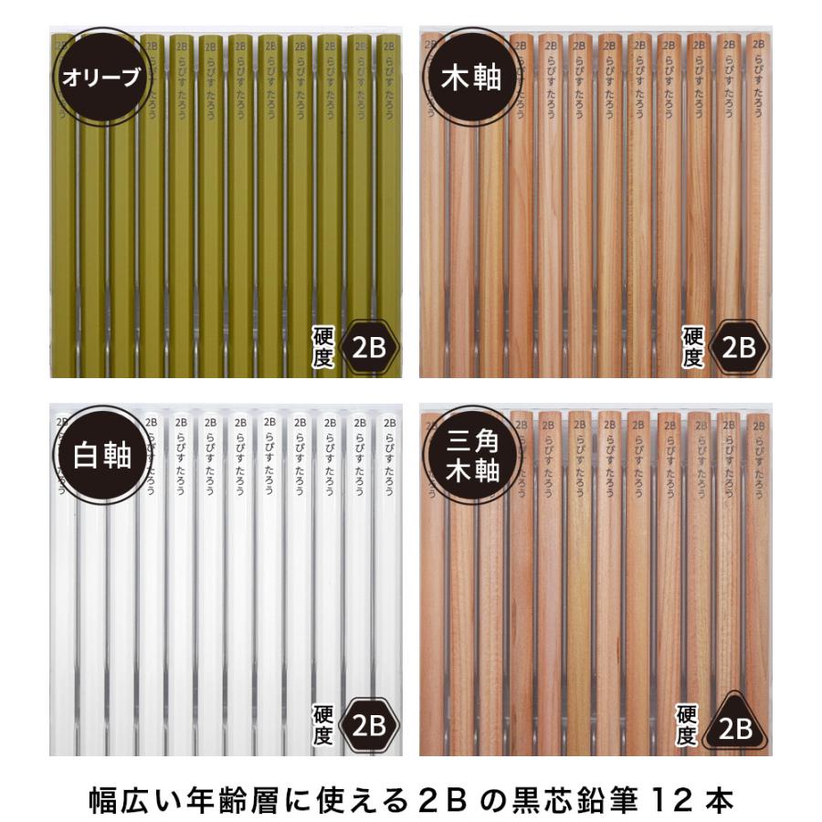 鉛筆 名入れ ブリックカラー鉛筆 2B 赤鉛筆 赤青鉛筆 卒園 記念品 入学