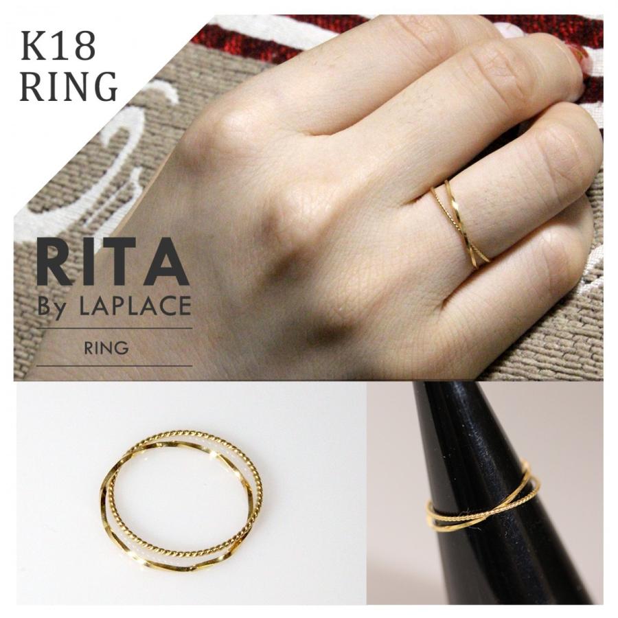 K18 指輪 レディース リング2連 極細リング ピンキーリング シンプル :K18-010:LAPLACE ONLINE - 通販 - Yahoo!ショッピング K18 指輪 レディース リング2連 極細リング ピンキーリング シンプル :K18-010:LAPLACE ONLINE - 通販 - Yahoo!ショッピング