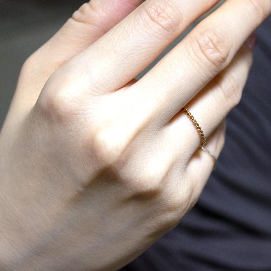 ペアリング 安い チタン 指輪 ピンキーリング レディース メンズ ツイスト シルバー シンプル ピンクゴールド Tit 012 Laplace Online 通販 Yahoo ショッピング