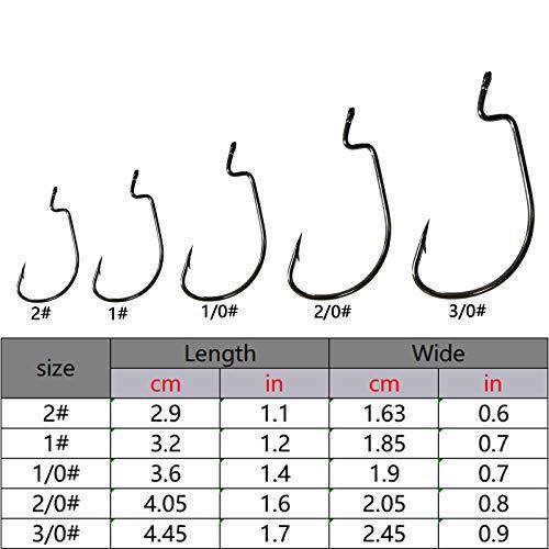 開店記念セール ルアー バスマス用 ワーム釣りフック Seaowl 釣り 1 50個 バス用 その他ハードルアー Leduplexfitness Fr