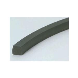 コクゴ フッ素ゴム角紐 5mm角×59m 07-081-03-59