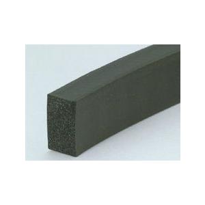 コクゴ クロロプレンゴムゴムスポンジ角紐 10mm×25mm×80m 07-084-28-80