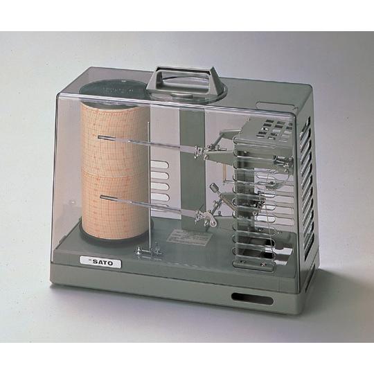 温湿度記録計(クォーツ式) 1-1014-01