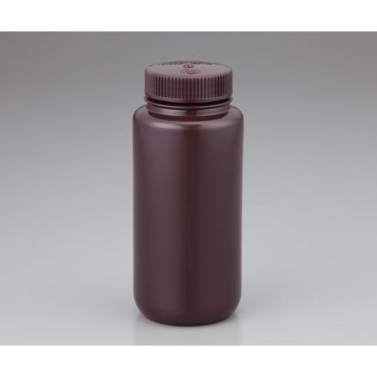 広口試薬ボトル　褐色　1000mL　2106-0032　1箱(6袋入り)　1袋（6本入)　1-2687-06