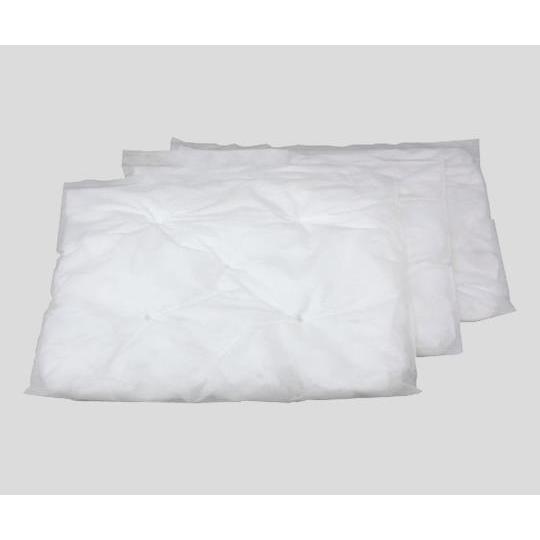 オイル吸着マット 500×500×3.5t 60916 1箱(20枚×5袋入り) 1-6242-12