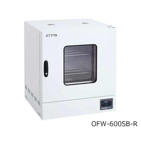 ASONE 定温乾燥器(強制対流方式) スチールタイプ・窓付き 右扉 出荷前点検検査書付 OFW-600SB-R 1-9000-36-22