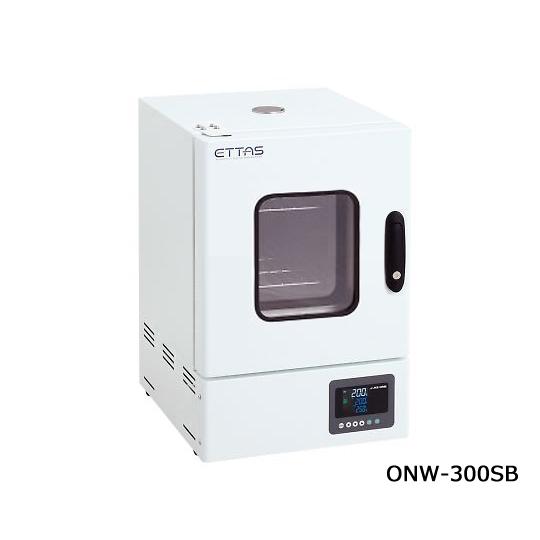 ASONE　定温乾燥器(自然対流方式)　スチールタイプ・窓付き　左扉　ONW-300SB　1-9004-41-22　出荷前点検検査書付