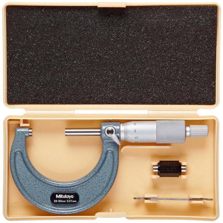 Mitutoyo(ミツトヨ) 標準外側マイクロメーター (M110-50) 103-138 