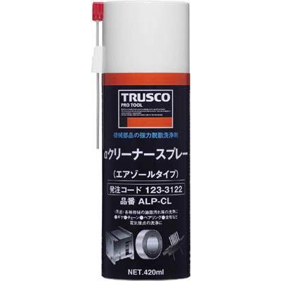 TRUSCO αクリーナースプレー 420ml ALP-CL｜laplace