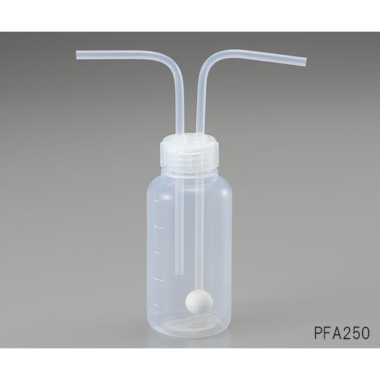 PFAガス洗浄瓶 PFA250 2-097-02