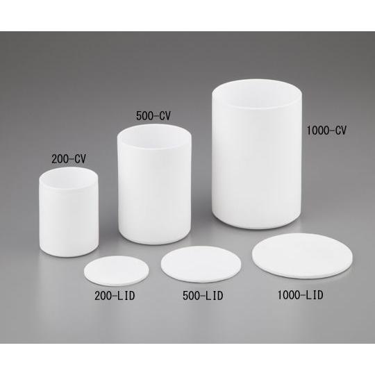 PTFE円筒容器 本体 2000mL 2000-CV 2-4907-05
