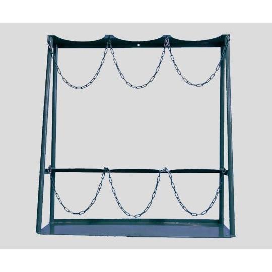 ボンベスタンド 7000L用×3本 KS-7-3 2-9199-03