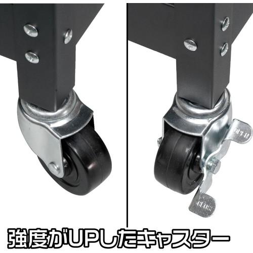 アストロプロダクツ（ASTROPRODUCTS） ツールワゴン 3段 ブラック 引出