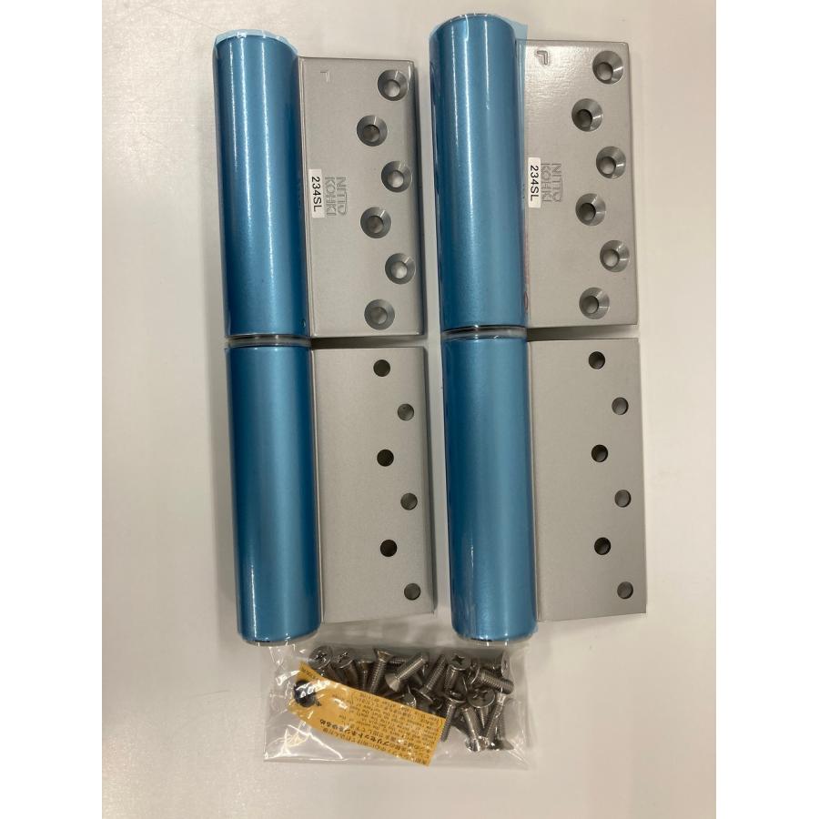 日東工器 オートヒンジ重量扉用丁番 屋内用 左開き ストップ機構あり