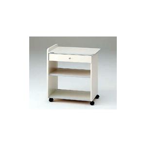 木製ワゴン 引き出し浅1個付 WT-2 3-5317-02