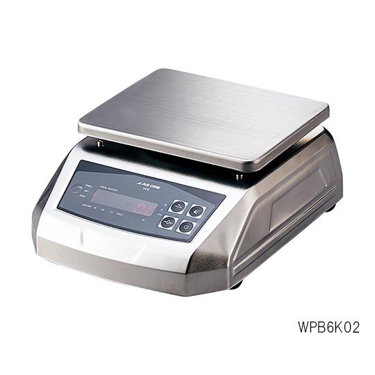 防塵防水電子天秤(IP68規格準拠)3000g 3-6685-01