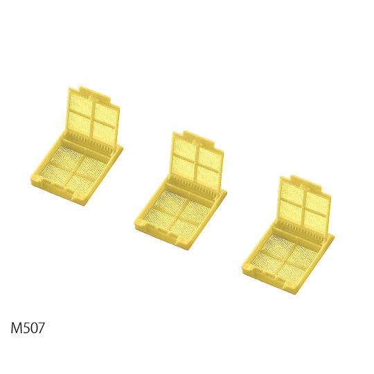包埋カセット(バルクタイプ) 黄 250個×4箱入 3-8698-04