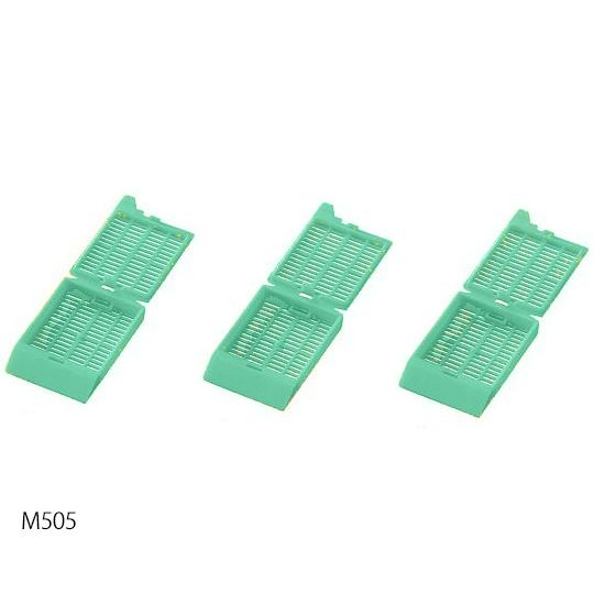 包埋カセット(バルクタイプ) 緑 500個×3箱入 3-8700-03