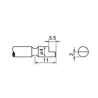 日東工器 NKビット NK4DB 5X7X44 六角ボックス  30840の画像