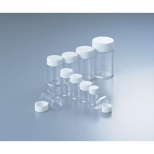 スチロールねじ瓶 135mL 50本入 No.8 4-1024-08 : 機械工具のラプラス