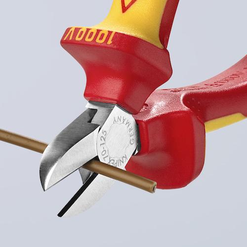 KNIPEX（クニペックス） 絶縁1000V電工ニッパー 125mm 7006125 （ 471