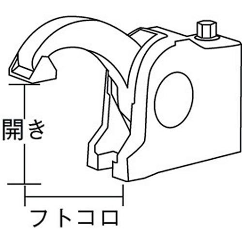 ベッセイ（BESSEY） クランプBASCB型 開き100mm BASCB106 （ 302-9867 ）の画像