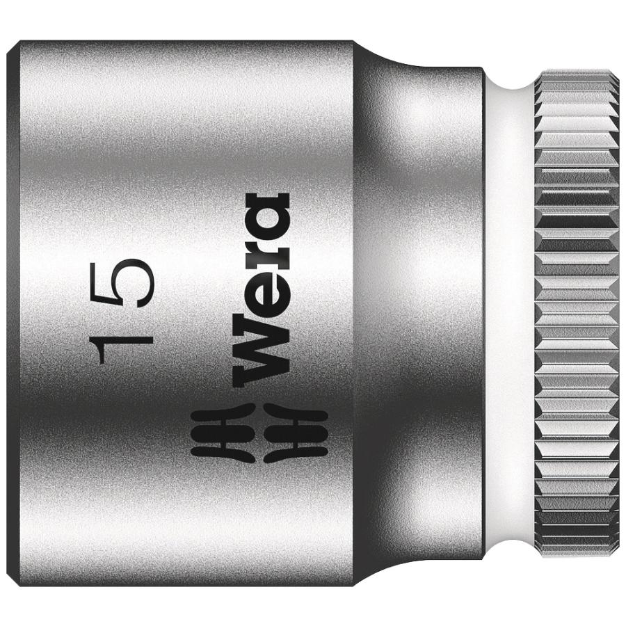 Wera（ヴェラ） 差込角1/4DR 1/4インチZYKLOPソケット 六角差込サイズ