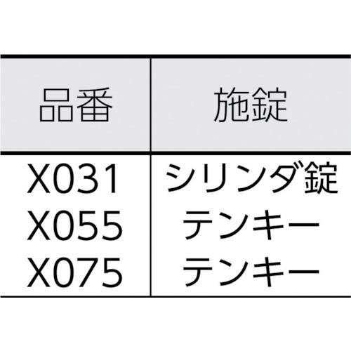 セントリー クラシカルキー式 セキュリティ保管庫 9.9リットル X031｜laplace｜02