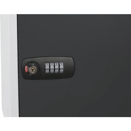 アスカ ASKA 組立式収納ボックス ブラック SB500BK （ 159-2372 ）の画像