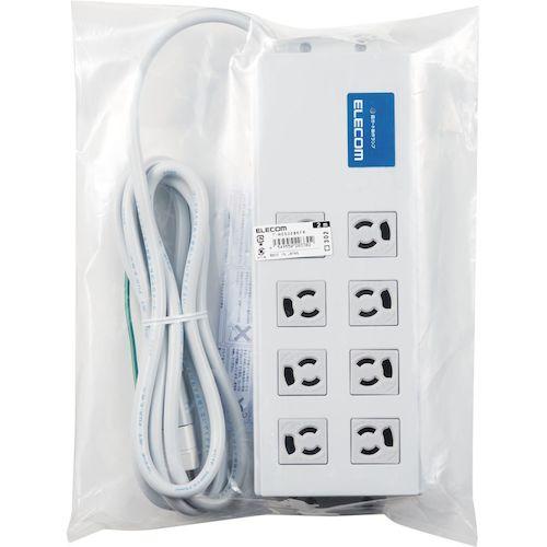 エレコム ELECOM 法人用タップ ボックス型 3P8口 2m 一括スイッチ 雷ガード ノイズフィルター TH0520SKFR_1