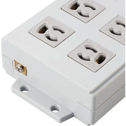 エレコム ELECOM 法人用タップ ボックス型 3P8口 2m 一括スイッチ 雷ガード ノイズフィルター TH0520SKFR_4