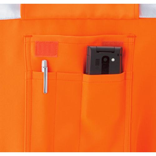 山田辰 AUTO-BI 反射型つなぎ服7620-003オレンジ-5L 76200035L （ 836