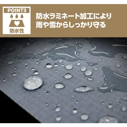 萩原 ターピー PO防音シート グレー 1.8m×5.1m POBOUON1851 （ 437-5523 ）_6